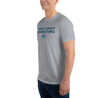 Market Proof Marketing Gradient Icon Color Text - Men's Athletic Fit